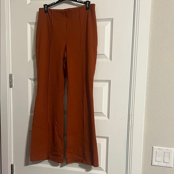 a new day Pants - a new day Women's Terracotta Flare Pants